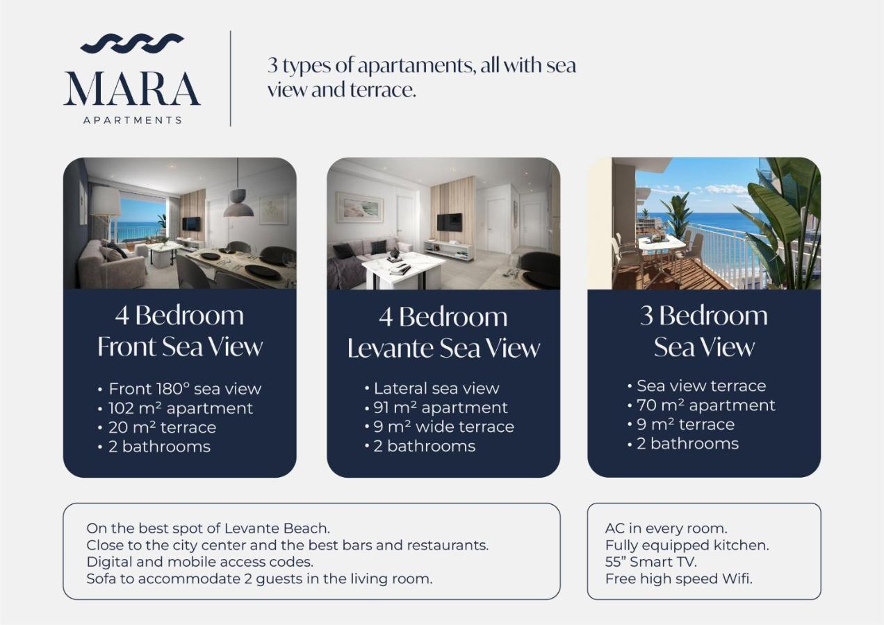 Mara Boutique Apartments Бенидорм Экстерьер фото